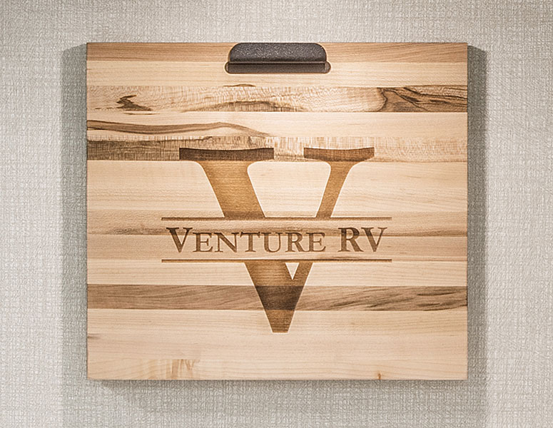 2022 Venture RV Travel Trailer Kitchen Cutting Board