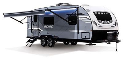 2024 Venture RV Sonic SN231VRK Travel Trailer Exterior Awning
