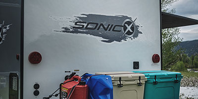 2023 Venture RV Sonic X SN220VRBX Travel Trailer Exterior