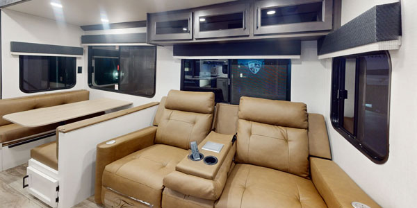 2026 Venture RV SportTrek ST327VIK Travel Trailer Interior 360
