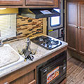 2016 Venture RV Sonic Lite SL150VRK Travel Trailer Kitchen