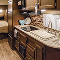 2016 Venture RV Sonic SN210VRD Travel Trailer Kitchen