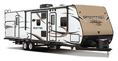 2016 Venture RV SportTrek ST320VIK Travel Trailer Exterior