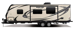 2016 Venture RV SportTrek Touring Edition STT280VRB Travel Trailer Exterior