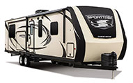 2016 Venture RV SportTrek Touring Edition STT336VRK Travel Trailer Exterior