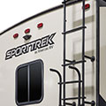 2017 Venture RV SportTrek ST312VRK Travel Trailer Exterior Ladder