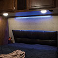 2017 Venture RV SportTrek ST327VIK Travel Trailer Bedroom Light Detail