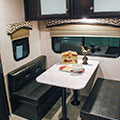 2018 Venture RV Sonic Lite SL169VRD Travel Trailer Dinette in Coffee Decor