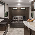 2018 Venture RV Sonic SN220VRB Travel Trailer Sofa