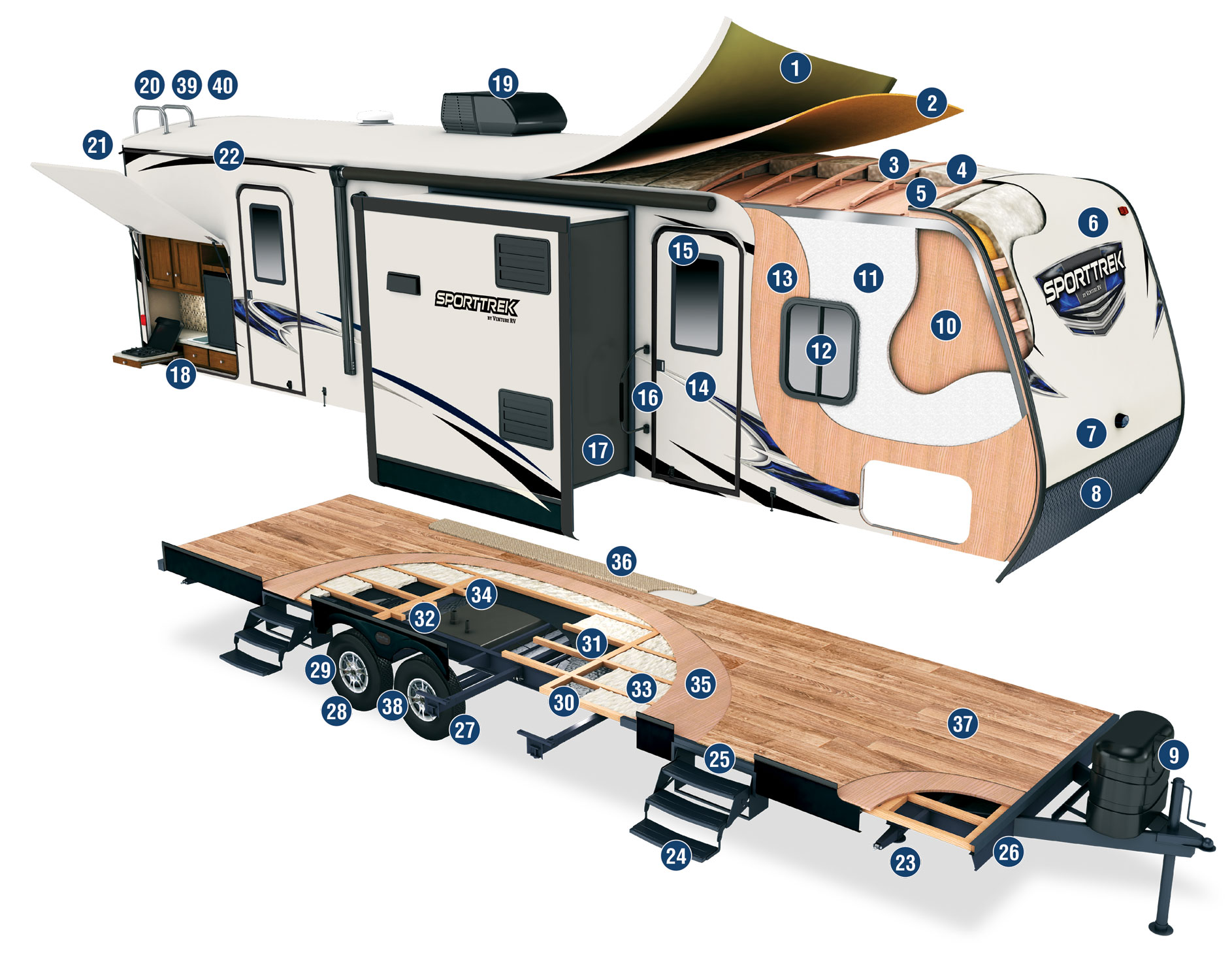 travel trailer construction video