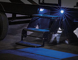SportTrek LED Lighted Triple Safety Step