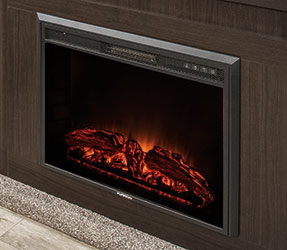 SportTrek Optional Electric Heat Fireplace