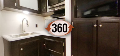 2019 Venture RV Sonic SN231VRL Travel Trailer Interior 360