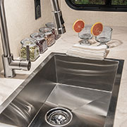 2019 Venture RV Sonic SN231VRL Travel Trailer Kitchen Sink