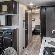 2019 Venture RV Sonic SN234VBH Travel Trailer Entertainment Center