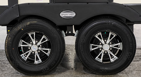 SportTrek Touring Edition STT343VBH Travel Trailer Exterior Wheels