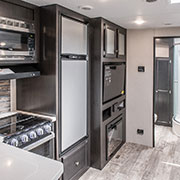 2019 Venture RV SportTrek Touring Edition STT302VRB Travel Trailer Kitchen