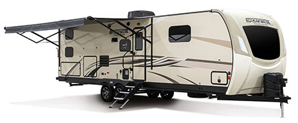 2019 Venture RV SportTrek Touring Edition STT312VBH Travel Trailer Exterior Awning