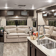 2019 Venture RV SportTrek Touring Edition STT343VIK Travel Trailer Living Room