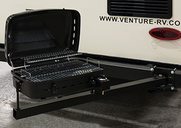 2019 Venture RV SportTrek Travel Trailer Exterior Grill