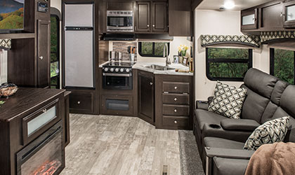 2019 Venture RV SportTrek ST251VRK Travel Trailer Kitchen