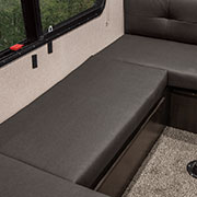 2019 Venture RV SportTrek ST221VRB Travel Trailer Dinette Seat Storage