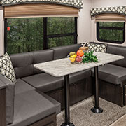 2019 Venture RV SportTrek ST221VRB Travel Trailer Dinette Table