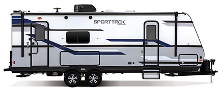2019 Venture RV SportTrek ST251VRK Travel Trailer Exterior Side Profile Door
