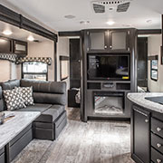 2019 Venture RV SportTrek ST270VBH Travel Trailer Entertainment Center