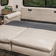 2019 Venture RV SportTrek ST312VIK Travel Trailer Sofa Down