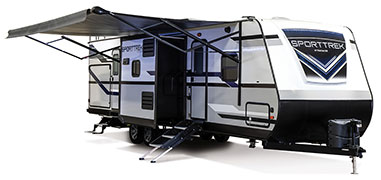 2019 Venture RV SportTrek ST320VIK Travel Trailer Exterior Awning