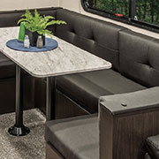 2019 Venture RV SportTrek ST320VIK Travel Trailer Dinette Up