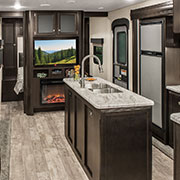 2019 Venture RV SportTrek ST320VIK Travel Trailer Entertainment Center