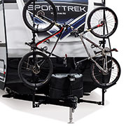 2019 Venture RV SportTrek ST327VIK Travel Trailer Exterior Front Bike Rack