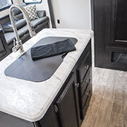 2019 Venture RV SportTrek ST327VIK Travel Trailer Kitchen Island