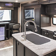 2019 Venture RV SportTrek ST342VMB Travel Trailer Entertainment Center