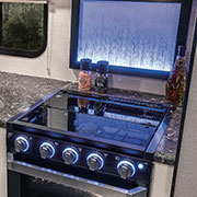 2019 Venture RV Stratus SR261VRK Travel Trailer Stove Detail