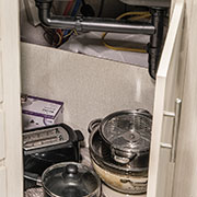 2019 Venture RV Stratus SR261VRL Travel Trailer Kitchen Sink Cabinet