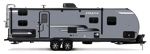 2019 Venture RV Stratus SR281VBH Travel Trailer Exterior Side Profile Door Side