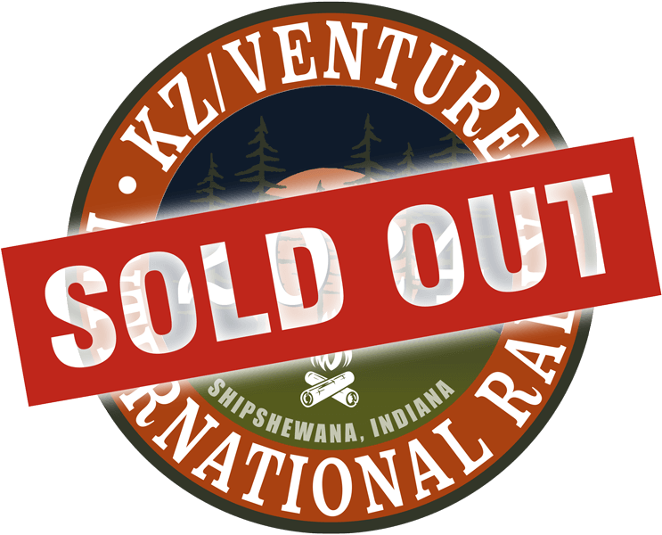 KZ and Venture 2024 International Rally Logo Sold Out