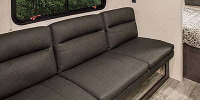 2019 Venture RV Sonic Lite SL168VRB Travel Trailer Sofa