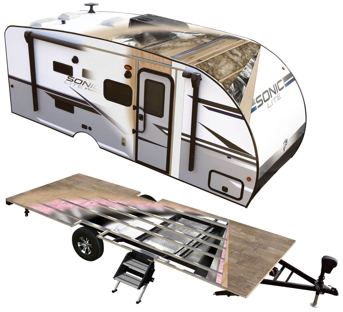 2019 Venture RV Sonic Lite Travel Trailer Construction