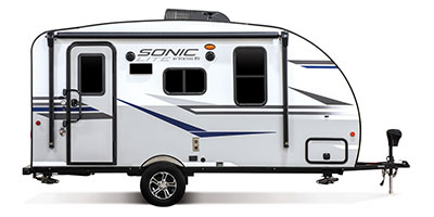 2020 Venture RV Sonic Lite SL150VRK Travel Trailer Exterior Side Profile Door