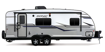 2019 Venture RV Sonic SN231VRK Travel Trailer Exterior Side Profile Door Side