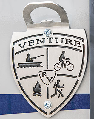 2020 Venture RV Sonic SN220VRB Travel Trailer Exterior Bottle Opener