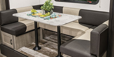 2020 Venture RV Sonic SN220VRB Travel Trailer Dinette