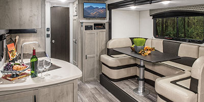 2020 Venture RV Sonic X SN220VRBX Travel Trailer Dinette