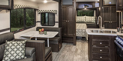 2019 Venture RV SportTrek Touring Edition STT312VBH Travel Trailer Dinette