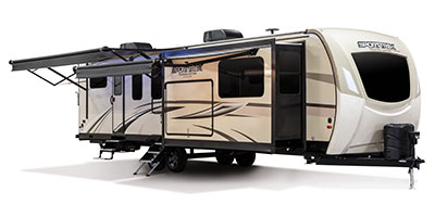 2019 Venture RV SportTrek Touring Edition STT333VFK Travel Trailer Exterior Awning