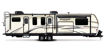 2019 Venture RV SportTrek Touring Edition STT333VFK Travel Trailer Exterior Side Profile Door Side